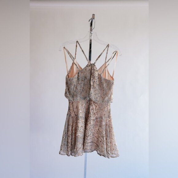 LULU’s Patterned Strappy Dress - Picture 6 of 9